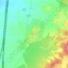 Kfar Menachem topographic map, elevation, terrain