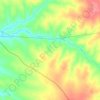 Gwebi topographic map, elevation, terrain