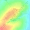 Тепелево topographic map, elevation, terrain