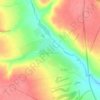 Большие Меми topographic map, elevation, terrain