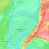 Синий Утёс topographic map, elevation, terrain