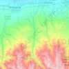 Sokuluk topographic map, elevation, terrain
