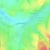 Celzat topographic map, elevation, terrain