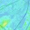 Mill Creek Point topographic map, elevation, terrain