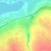 Тюбяк-Чекурча topographic map, elevation, terrain