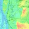 Fustat topographic map, elevation, terrain