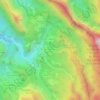 Îlet à Malheur les Hauts topographic map, elevation, relief